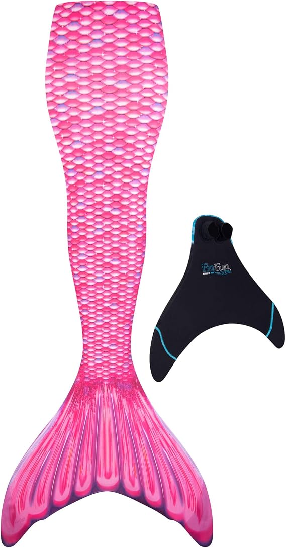 Fin Fun Mermaidens - Mermaid Tails for Swimming for Women, Teens and Adults with Monofin