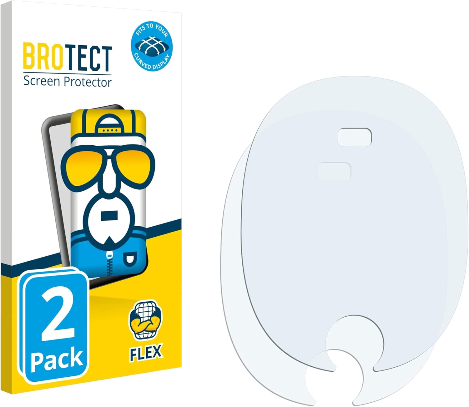 3D Curved Screen Protector Compatible with Eversense E3 2 Pack - Full Screen Coverage