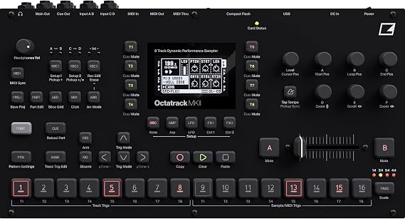 Elektron Octatrack MKII 8-track Performance Sampling Workstation/Sequencer - Black