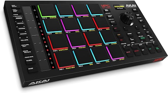 Akai Professional MPC Studio - USB MIDI Controller ve Bateri Makinesi, MPC Pedleri, Beat Yapımcısı LCD Ekranı, Atanabilir Dokunmatik Şerit, 16 Hıza Duyarlı RGB Pedi, MPC Yazılımı Dahil | 16 Hıza Duyarlı RGB MPC Pedi, MPC Yazılımı, Atanabilir Dokunmatik Şerit, Beat Makers ve Müzik Yapımcıları için
