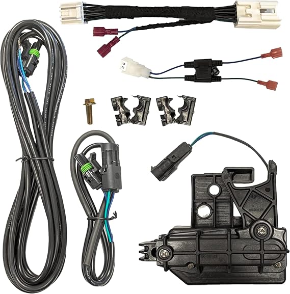 Pop & Lock Toyota Tacoma Tailgate Lock Power Tailgate Anti-Theft Lock with Plug & Play T-Harness Fits Tacoma/Tundra 2016-2023 Models (PL8547TAC)