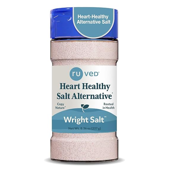 ruved Wright Salt, Fine Himalayan Pink Salt, Finely Ground, 8.4 Ounces