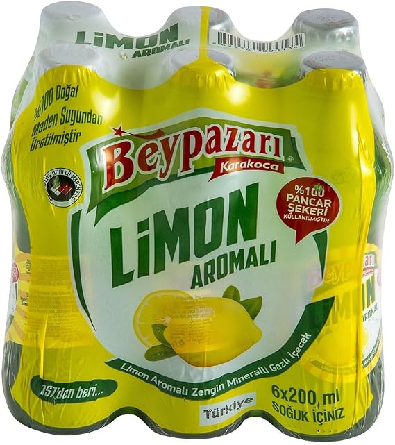 Beypazarı Limonlu Maden Suyu (6x200ml)
