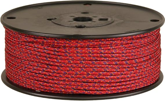 Bluewater PreCut Accessory Cord 3mm x 50' - Red Mix