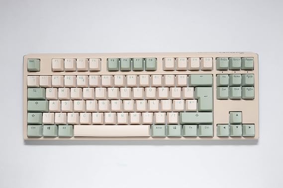 Ducky One3 Matcha TKL Red Cherry MX Switch Keyboard - UK Layout