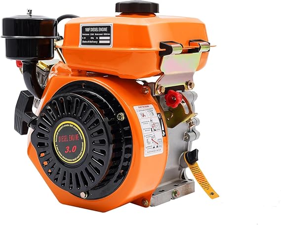 4-Stroke Diesel Engine,196cc Engine Single Cylinder,Gas Power Engine For Small Agricultural Machinery Air-Cooled Profi
