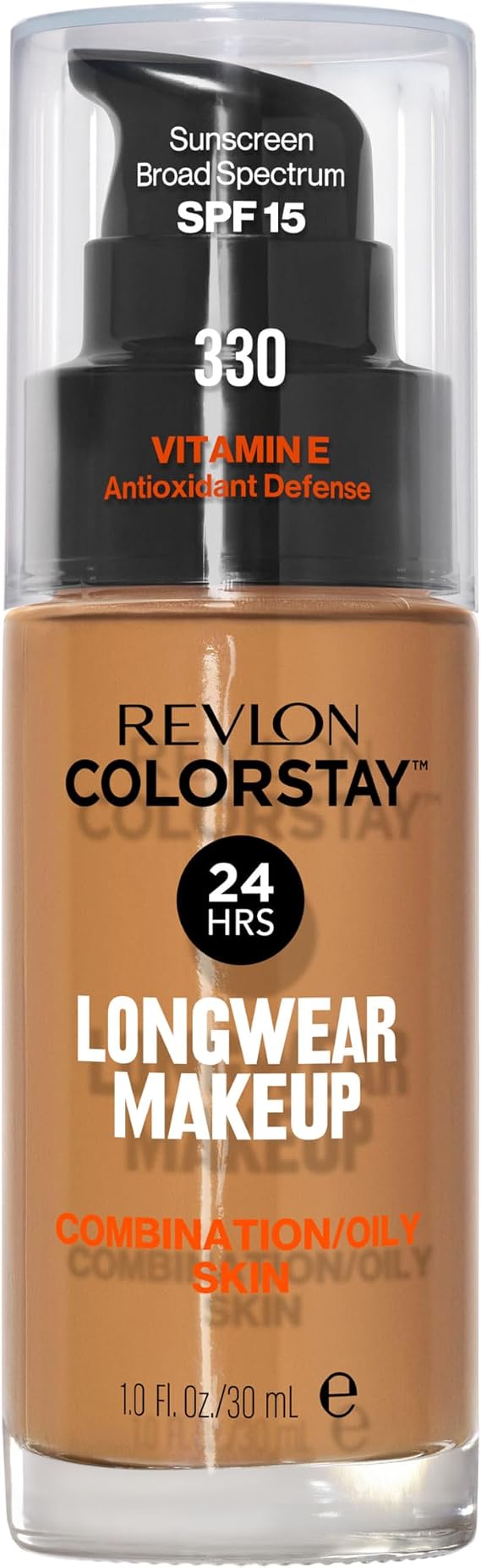 Revlon ColorStay Makeup Foundation for Combination/Oily Skin - 30 ml, Natural Tan