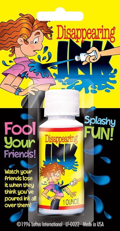 Disappearing Ink