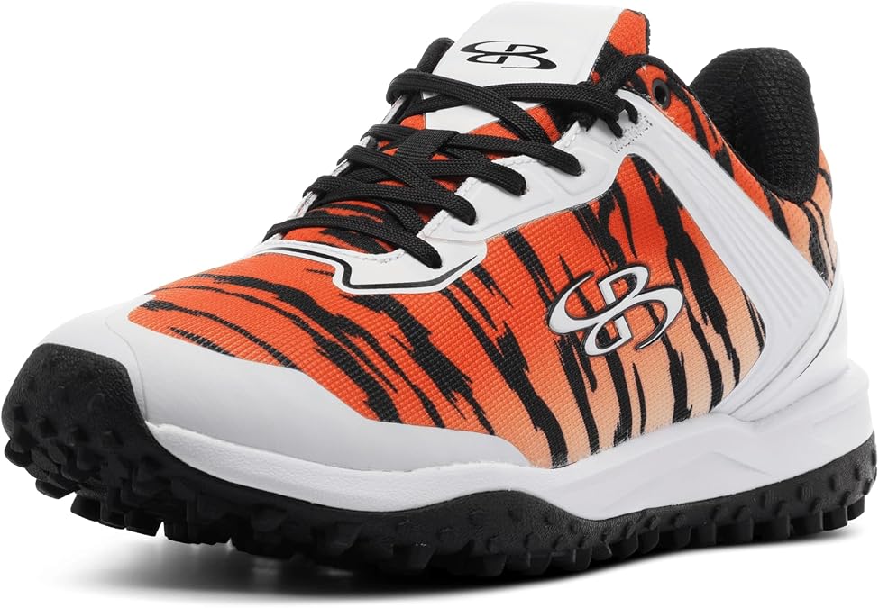 Boombah Viper Men's Turf Shoes - Tiger - Multiple Color Options - Multiple Sizes