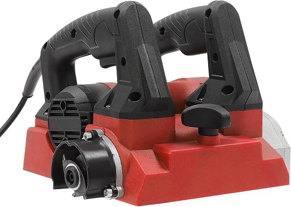 1300W Electric Wall Planer Handheld Power Planer, Portable Roller Planer with Cable,Electric Wall Planer For shovelling putty,whitewash (0.04-0.16in) Red