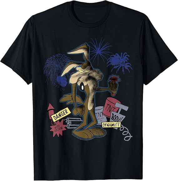 Looney Tunes Wile E. Coyote TNT Portrait T-Shirt