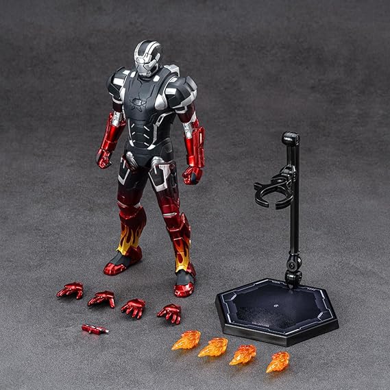 testbrands ZD Toys 1/10 Scale 7 inch Iron Hero MK22 Hot Rod Collectors Action Figure