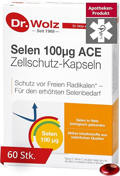 Dr. Wolz - Selenium 100 micrograms ACE - 60 capsules