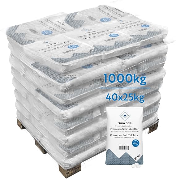 1000 kg Salt Tablets for Water Softening Systems Regeneration Salt Pool Salt