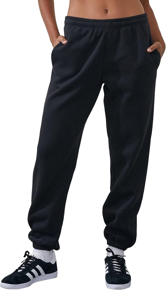 COTTON ON Women's Plush Fleece Gym Track Pants