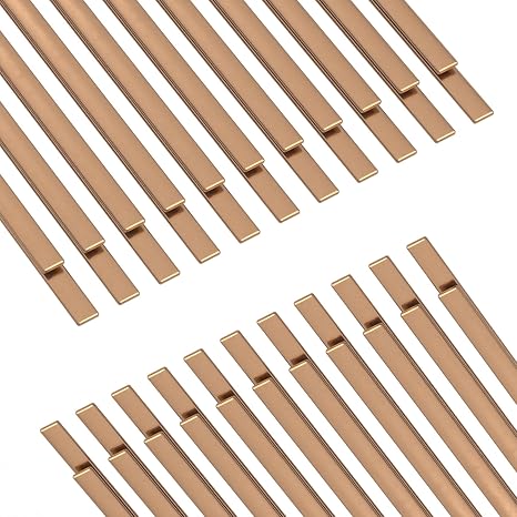 Brazing Rods,15% Silver Welding Rods 40 Sticks AWS BCuP-5 lder Copper Flat Brazing Alloys for HVAC, Air Conditioning, Electrical,Refrigerator
