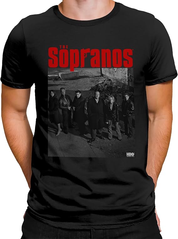 HBO The Sopranos Characters Men's and Women's Short Sleeve T-Shirt