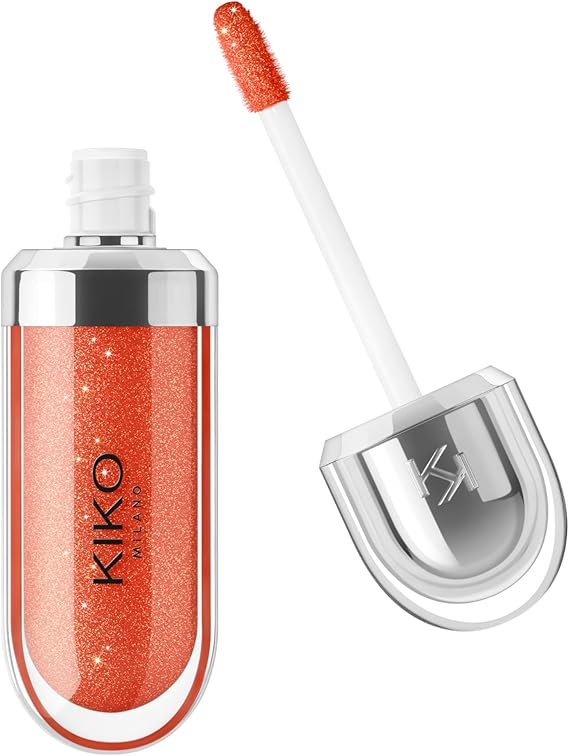 Kiko Milano Dudak Parlatıcısı - 3D Hydra Lip Gloss - 34 Pearly Blood Orange - Besleyici ve Nemlendirici