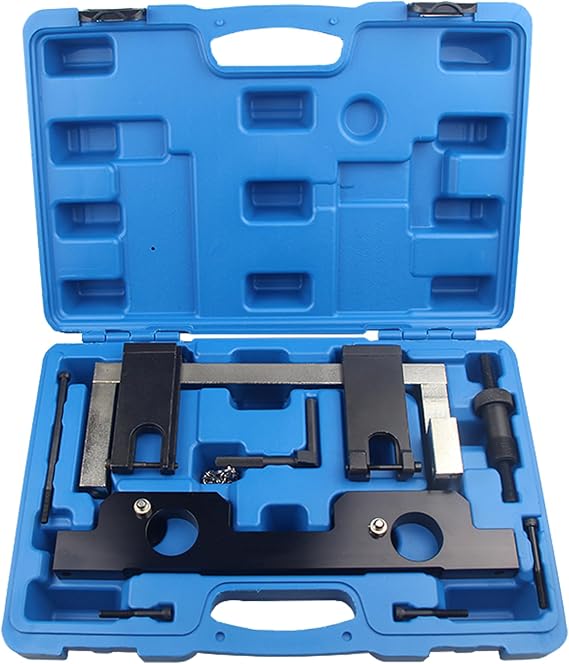 Engine Cam Camshaft Alignment Timing Locking Sets Master Tool Kits for BMW 1.6 & 2.0L N20 & N26 Chain Driven Petrol Engines, Intake & Exhaust Camshaft Removal &Installing Tool
