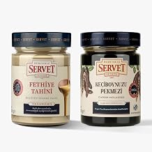 Servet Servet Tahini 300 gr + Keçiboynuzu Pekmezi 400 gr