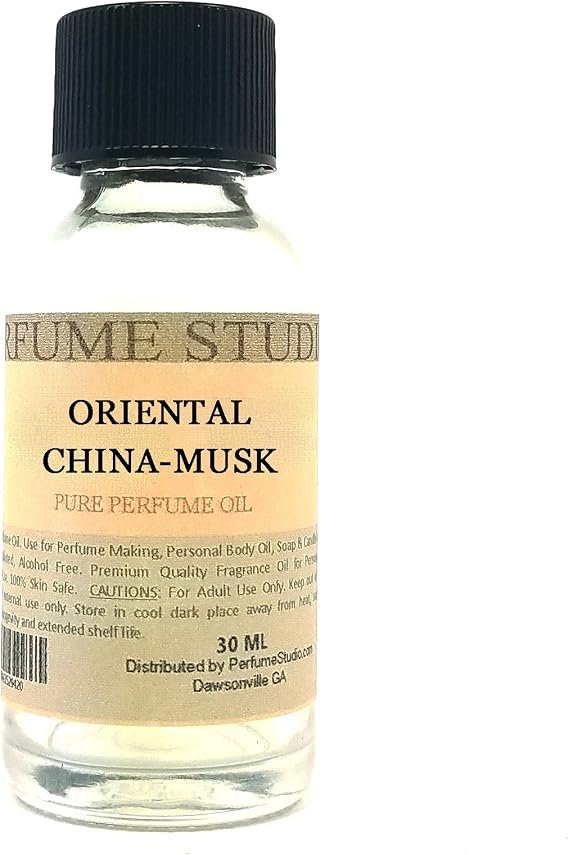 Perfume Studio 100% Pure Fragrance Oil Impression Compatible with: (Oriental Musk, 1oz)