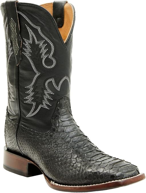 Cody James Men's Men's Exotic Python Western Boot Broad Square Toe - Becjdd24-10