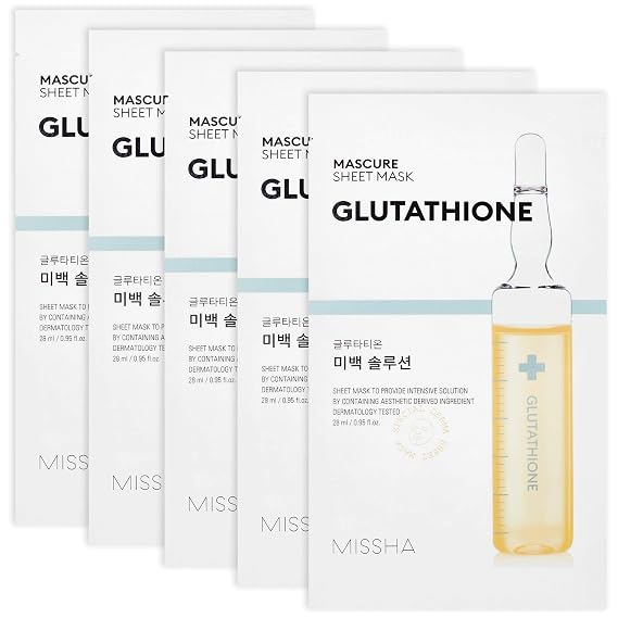 Missha Mascure Solution Sheet Mask Whitening Solution