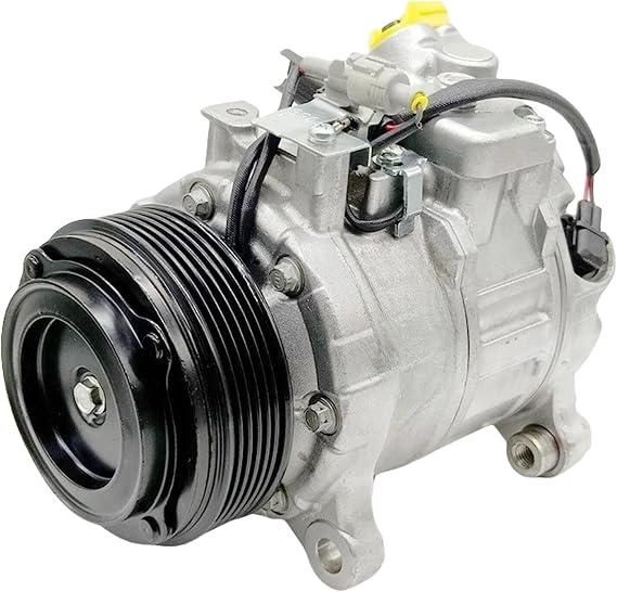 CAR Aircon A/C AC COMPRESSOR Compatible for BMW 520D F11 F10 F07 2011 2012 2013 2014 2015 2016 2017 64529399072 64529225703 OE Replacement