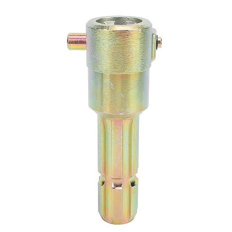 PTO Extender Adapter PA09, 1-3/8in 6 Spline Quick Release Metal PTO Shaft Extension for 70HP Tractors, Compatible with Pat's 3 Point Quick Hitch System