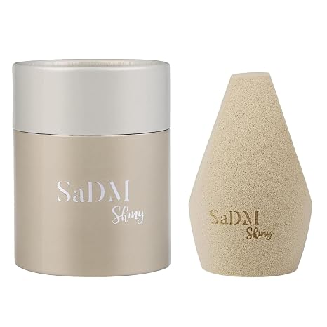 Champagne Gold Angled Corner Makeup Sponge Precision Blender