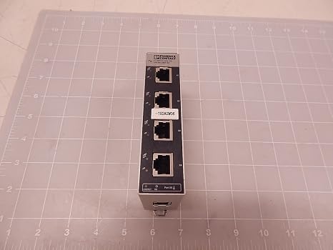 Phoenix Contact 2891152 Network Switch, 5port, 100mbps