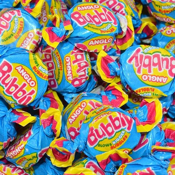 Anglo Bubbly Sweets - 1 Kilo Bulk Bag - 1KG - Assorted Sweet Pick and Mix for Parties, Gifts, and Sharing.
