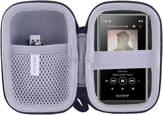 Sony NW-A105/A106/A107 Walkman Dedicated Storage Case -WERJIA Black