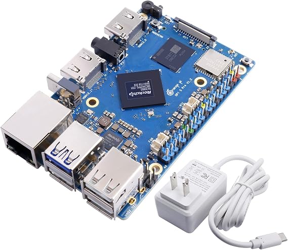 Generic Orange Pi 5 Pro 4GB LPDDR5 8 Core 64 Bit RK3588S Single Board Computer 8K Video Decoding 2.4GHz Frequency WiFi Bluetooth Open Source Board Run Orange Pi OS Android Debian Ubuntu