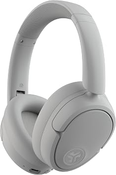 JLab, JBuds Lux ANC, Over Ear Headphones, Active Noise Cancelling, Bluetooth, Spatial Audio, Graphite