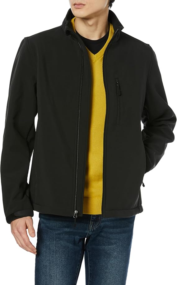 Amazon Essentials Men's Waterproof Soft Shell Jacket
