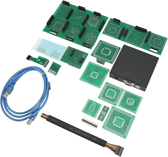 Tbest XPROG M V5 55 ECU Programmer Tool Professional Auto Diagnostic Device with USB Dongle for Win 7 64 Bit and XP 32 Systems ABS Metal Construction