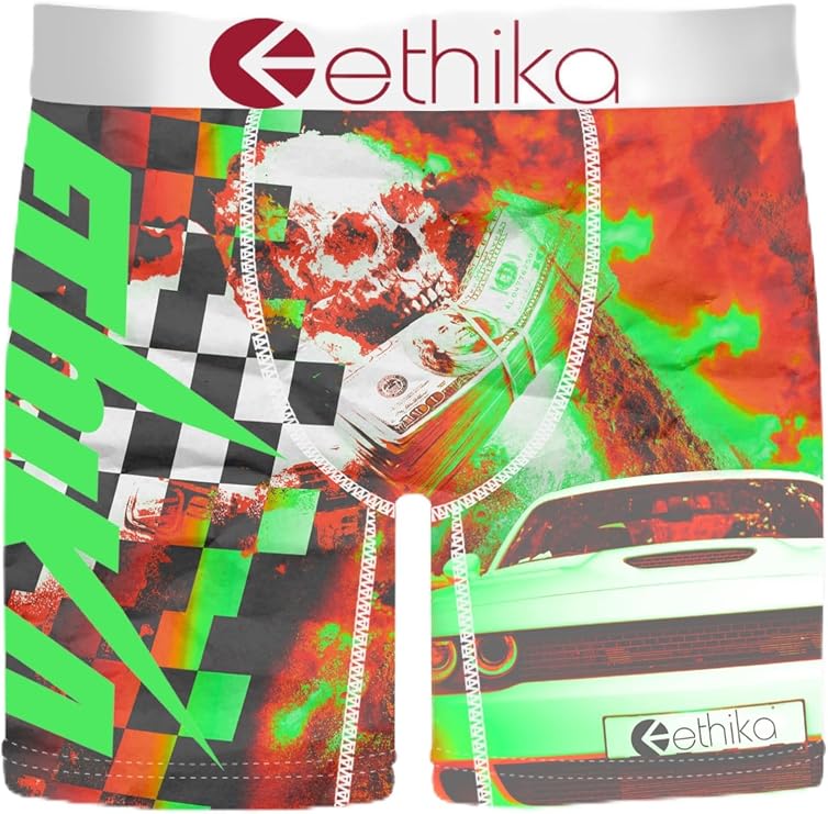 Ethika Men's Mid Boxer Brief
