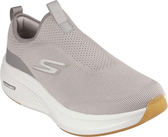Skechers - Mens Go Run Elevate 2.0 - Upraise 2.0 Sneakers, Color Natural, Size: 11.5 M US