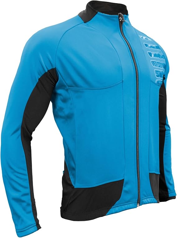 Urban Cycling Reflector Winter Softshell Thermal Jersey Jacket