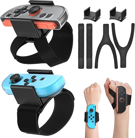 [6 in 1 - Switch 2/1] Wristband for Switch Just Dance 2026/20252024