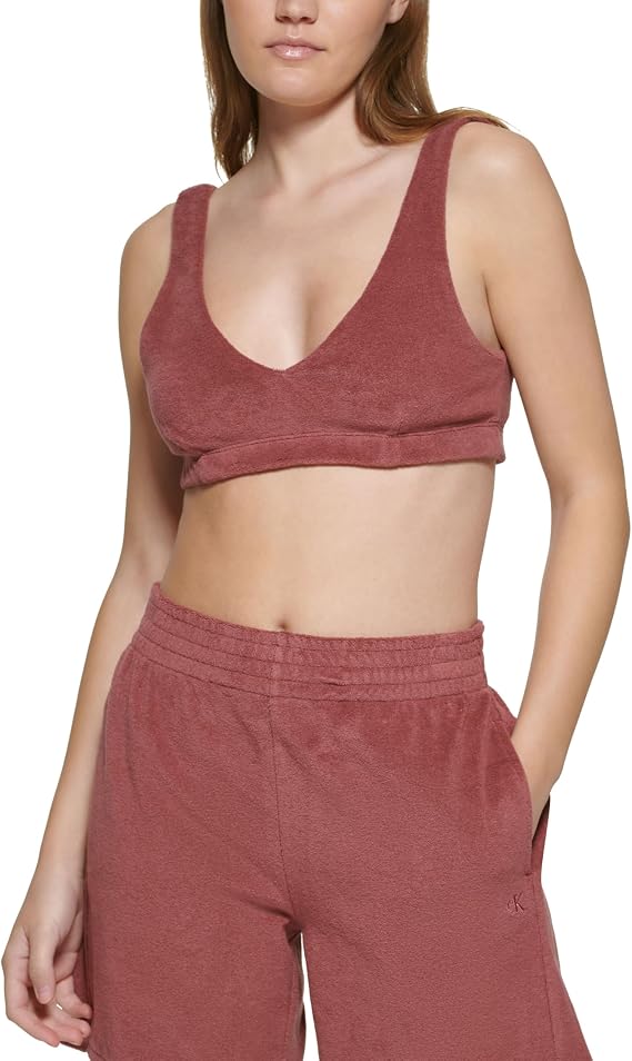 Calvin Klein Jeans V-Neck Bralette Sedona XS