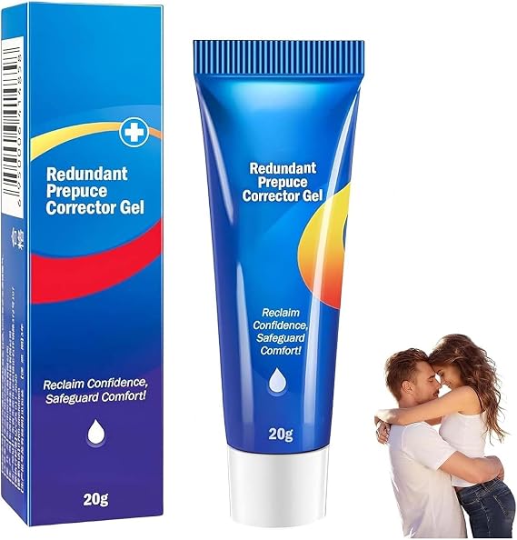 Redundant Pre-puce Corrector Gel,Phi-mosis Fore-skin Correction Gel Natural Ingredients,Phi-mosis Cream,Phimosis Cream for Men (1pcs)