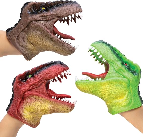 SCHYLLING Dino Hand Puppet, 1 EA