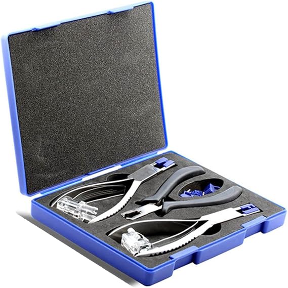 Professional Rimless Glasses Repair Kit, Adjusting Eyeglass Arms Frame Optician Plier Set, Disassembly Tools