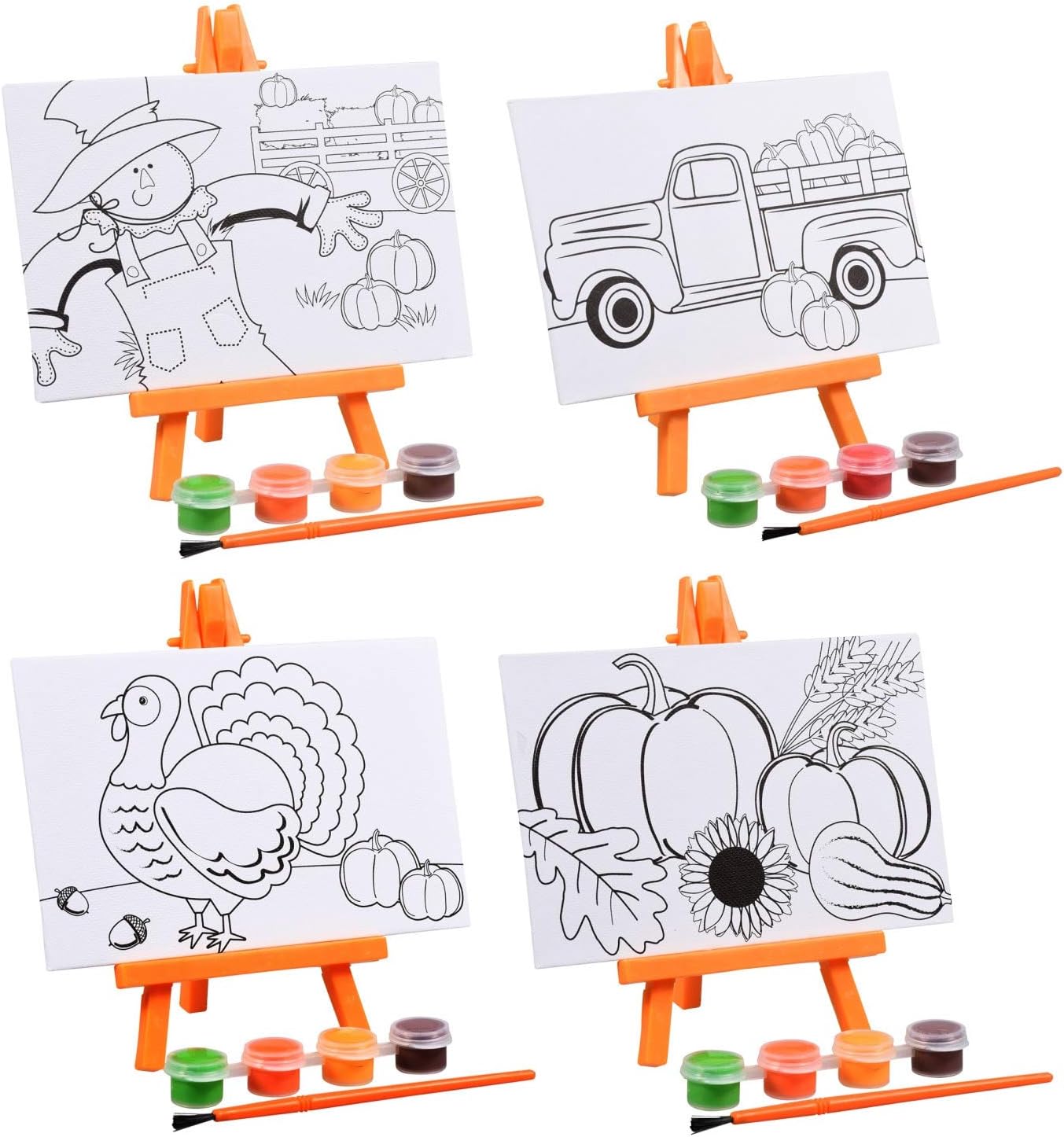 Thanksgiving Paint Set, 4 Pack