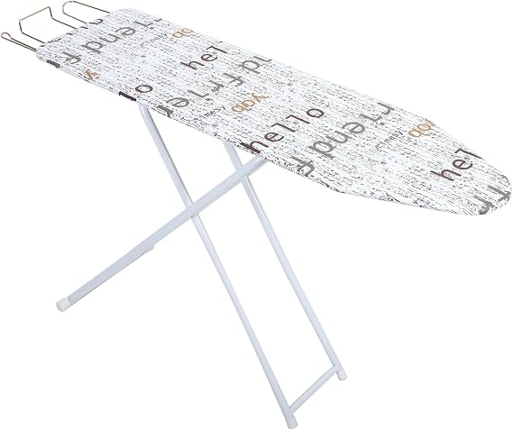 42 Inch Full Size Ironing Board,Foldable Ironing Board,Multi Functional Household Ironings Boards,Extended Ironings Boards Outside with Heat-Resistant Cover, from USA White