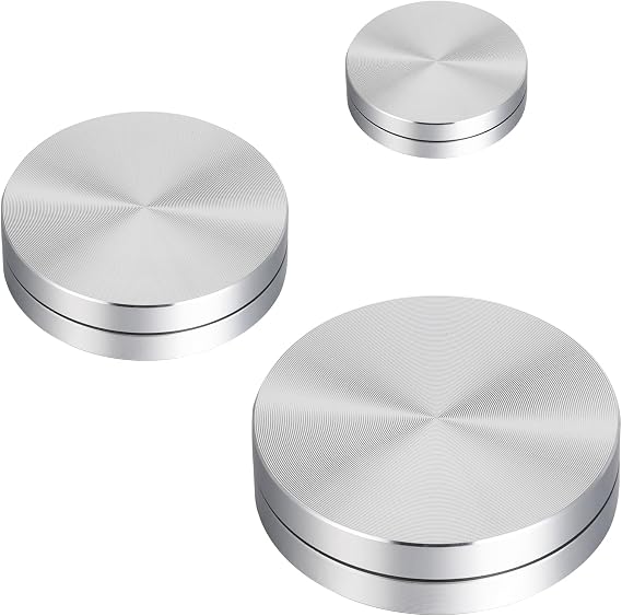 3 Pack Pottery Trimming Spinner Ceramic Pottery Throwing Trimming Spinner Tool, 30mm/38mm/45mm Clay Spinners Ceramic Rotary Ceramics Tools for Potters and Clay Artists