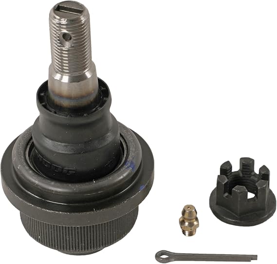 MOOG Inner (At Connecting Rod) Steering Tie Rod End - Front Lower Suspension Joint - Heavy Duty - Precision Fit Joint with Greaseable Bearing Socket
