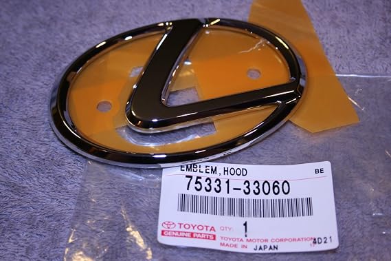 Toyota Genuine Parts 75331-33060 "L" Lexus Hood Emblem